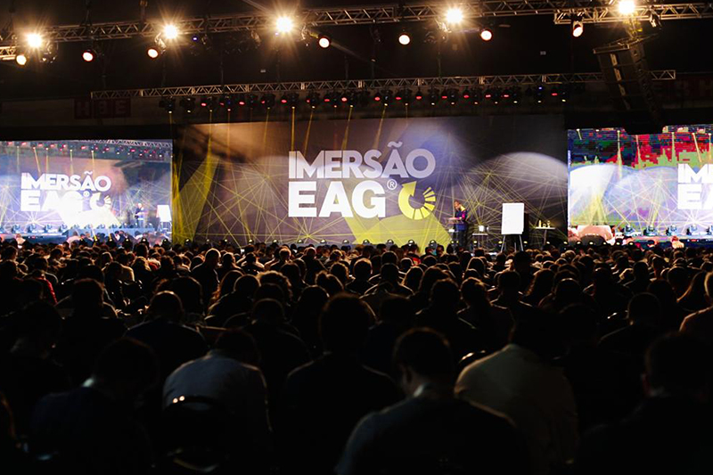 Evento de Imersão EAG recebe mais de 800 donos de pequenas e médias empresas do Brasil